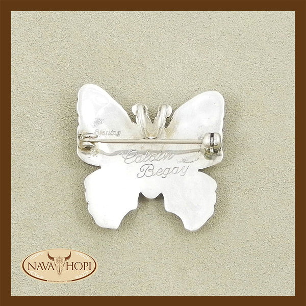 Navajo Anhänger und Brosche Butterfly