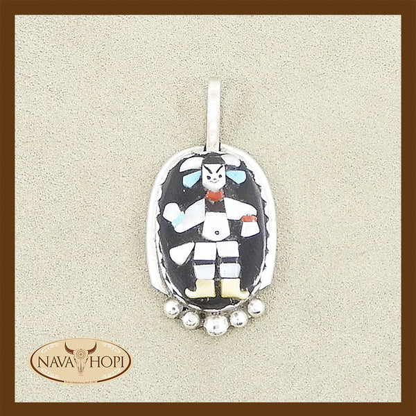 Zuni Anhänger Clown Dancer