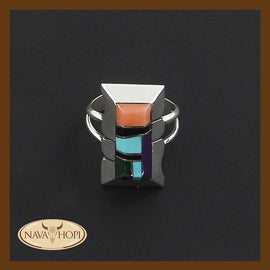 Zuni Damenring Multicolor