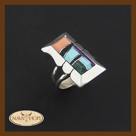 Zuni Damenring Multicolor