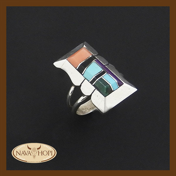 Zuni Damenring Multicolor