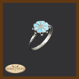 Zuni Damenring Rosette