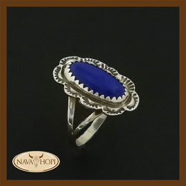 Navajo Damenring Lapislazuli