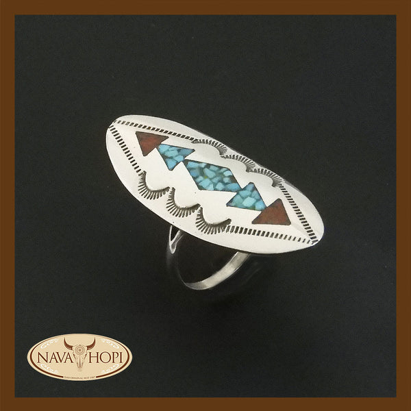 Damenring Indian Design