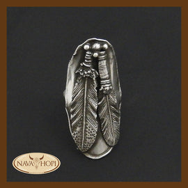 Navajo Damenring Feder