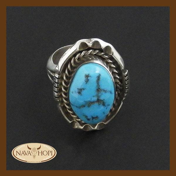 Navajo Damenring Türkis