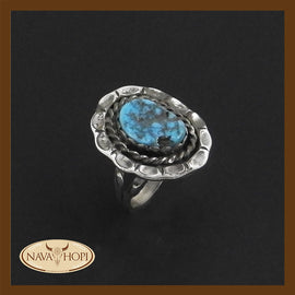 Navajo Damenring Türkis