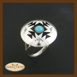 Navajo Damenring Türkis