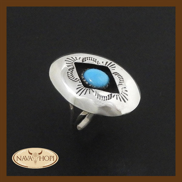 Navajo Damenring Türkis