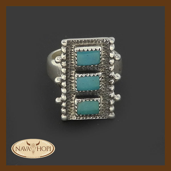 Navajo Damenring Türkis