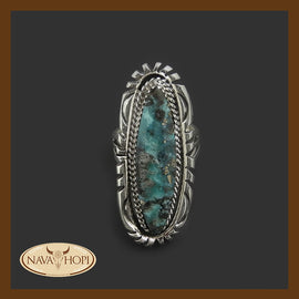 Navajo Damenring Türkis
