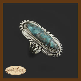 Navajo Damenring Türkis