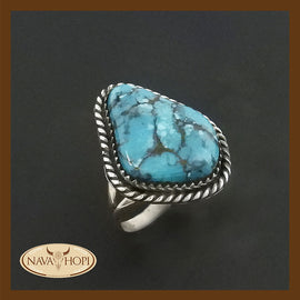 Navajo Damenring Türkis