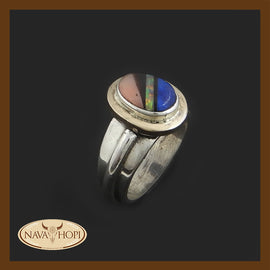 Zuni Damenring Bicolor