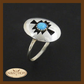 Navajo Damenring Türkis