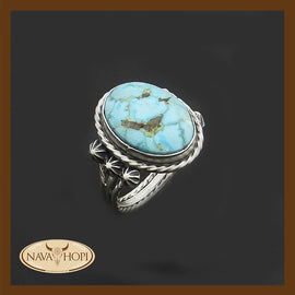 Navajo Damenring Türkis