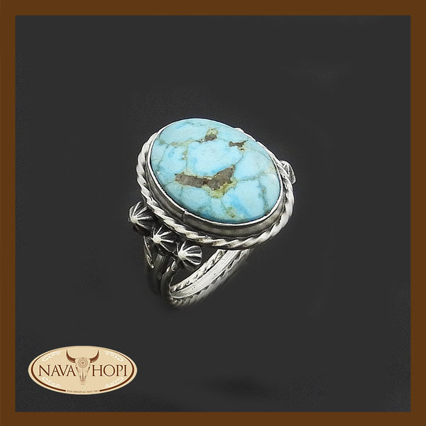 Navajo Damenring Türkis