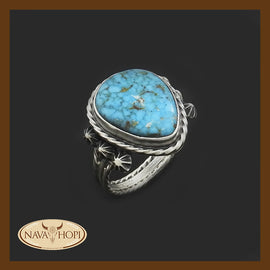 Navajo Damenring Türkis