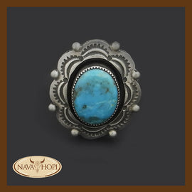 Navajo Damenring Türkis