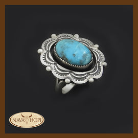Navajo Damenring Türkis
