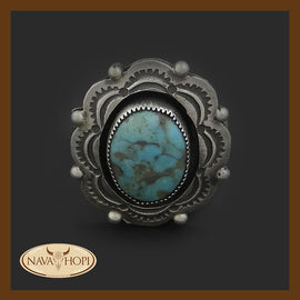 Navajo Damenring Türkis