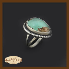 Navajo Damenring Türkis