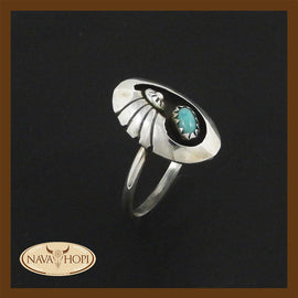 Navajo Damenring Türkis