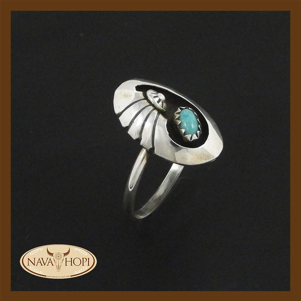 Navajo Damenring Türkis
