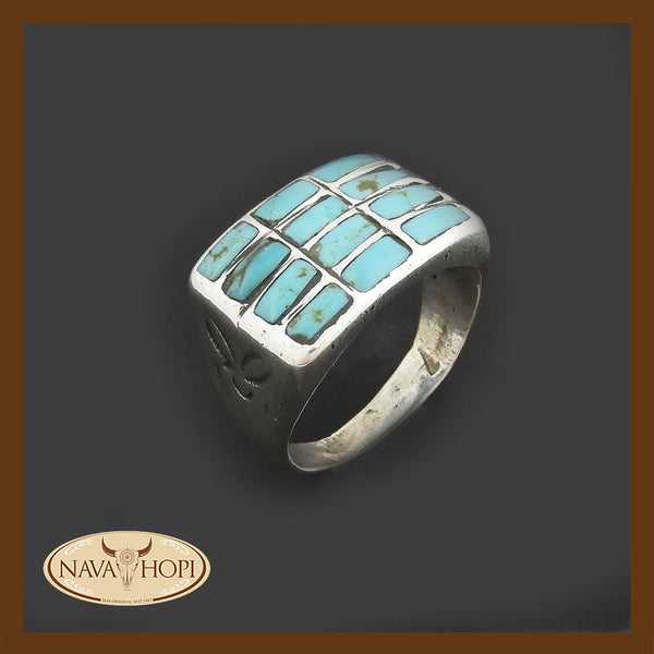 Navajo Damenring Türkis