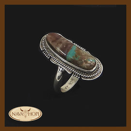 Navajo Damenring Türkis