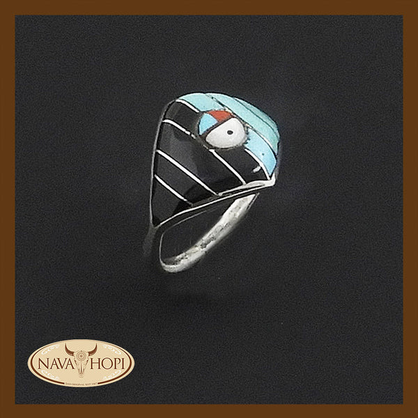 Zuni Damenring Sunface