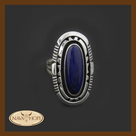 Navajo Damenring Lapislazuli