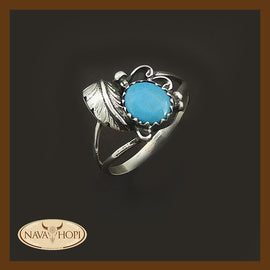 Navajo Damenring Türkis