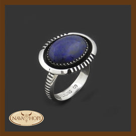 Navajo Damenring Lapislazuli