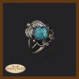 Navajo Damenring Türkis