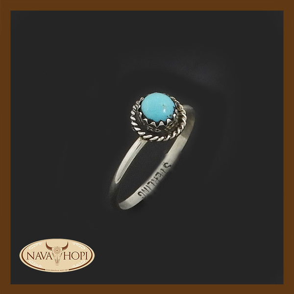 Navajo Damenring Türkis