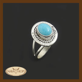 Navajo Damenring Türkis