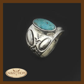 Navajo Damenring Türkis