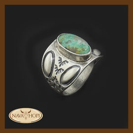 Navajo Damenring Türkis
