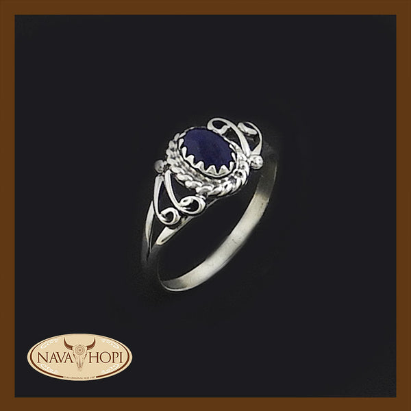Navajo Damenring Lapislazuli