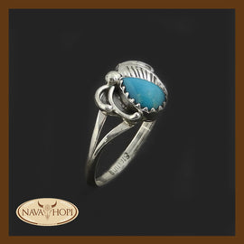 Navajo Damenring Türkis