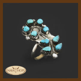 Zuni Damenring Flower