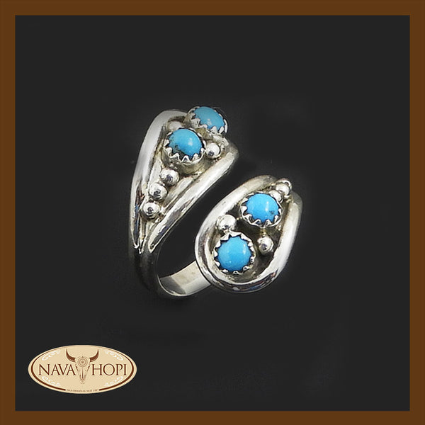 Navajo Damenring Türkis