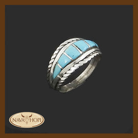 Navajo Damenring Türkis