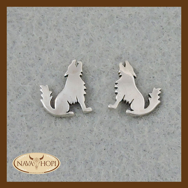 Ohrstecker Howling Wolf