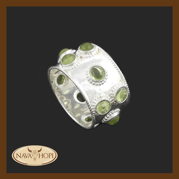 Silberring Paradot