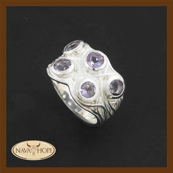 Silberring Amethyst
