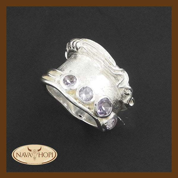 Silberring Amethyst