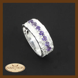 Silberring Amethyst