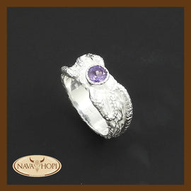 Silberring Amethyst